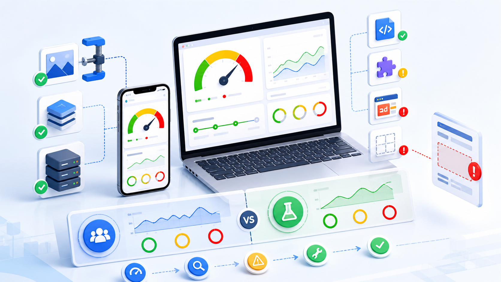 WordPress 網站速度怎麼測?PageSpeed Insights 分數、LCP、INP、CLS 完整教學